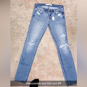 Abercrombie and fitch skinny jeans size 8R